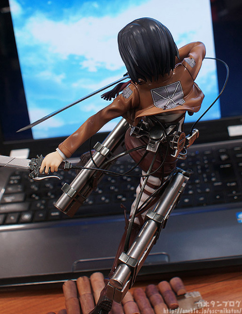 1/8th Scale Mikasa Ackerman This just too beautiful!!!