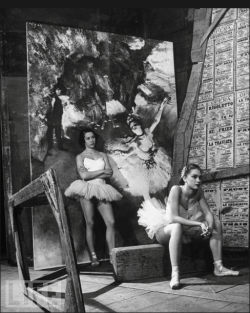 yoiness:  ©Walter Sanders  1949 Paris Opera Ballet  Claude Bessy and Denise Bourgeois.