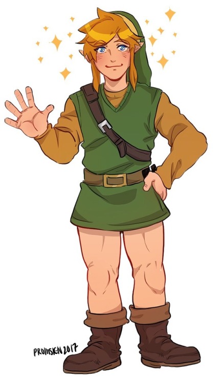 promsien:  I love 8-bit links outfit ahskdjsld 😳❤️ he looks adorable.