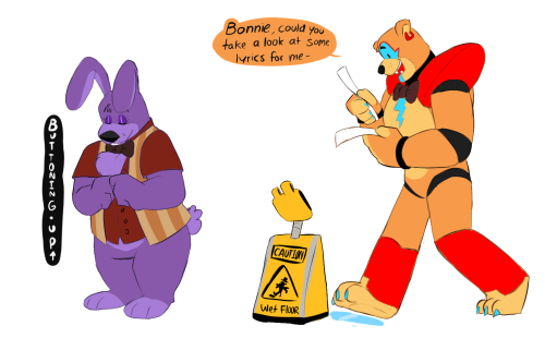 FRONNIE WEEK DAY 4: Trip Freddy Takes A Trip To Fluff Town. :)