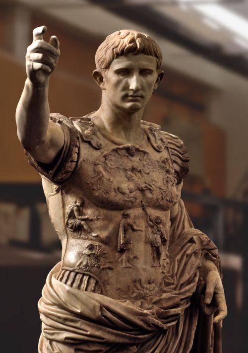 antinousresurrected:Prima Porta Augustus