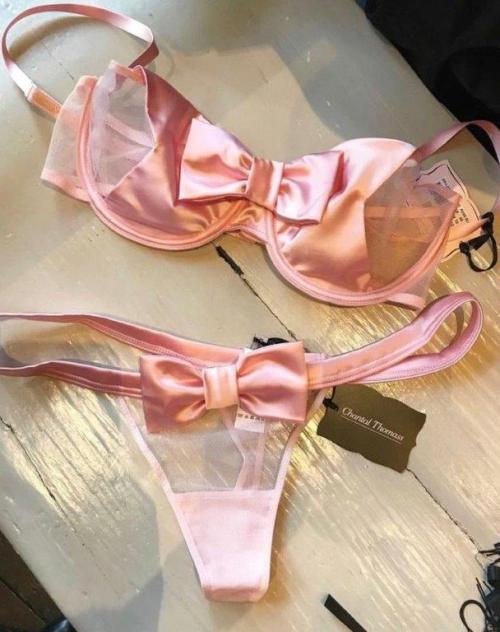 fondoffemininity: auntiesuz:Lingerie makes ones femininity jump out big time, what gurl/sissy wouldn