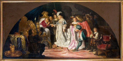 &ldquo;The Royal double betrothals&rdquo; or &ldquo;Nuptials of 1502&rdquo;, depicting the wedding o