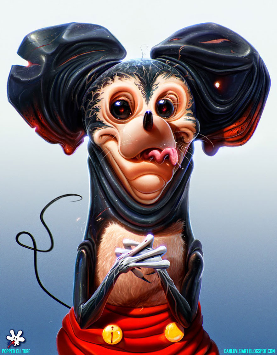 funniebunchesofoats:  sh0rtybangbang:  unexplained-events:  Dan LuVisi A digital