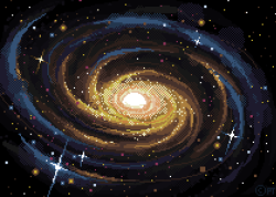 pretty-transparents:  i made a spiral galaxy 