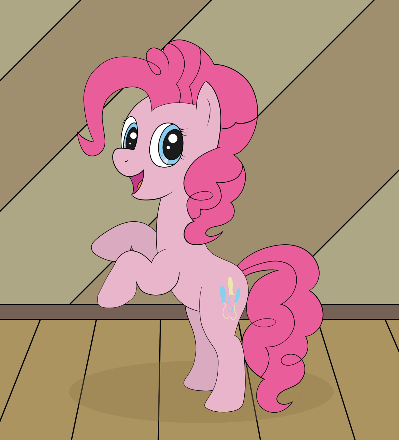 pinkhorsedaily:I just finished a course on perspective and wanted to try drawing