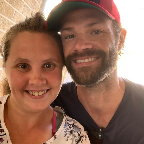 positivexcellence:Jared with a fan in Corpus Christi (x)