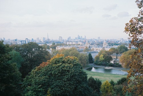 London skyline, seen from Greenwich Parkfred postles, 2016