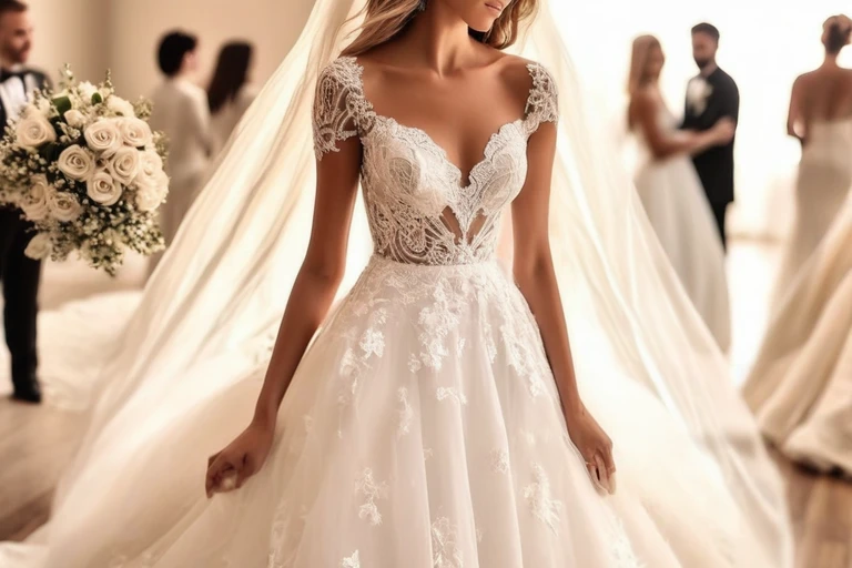 Vestidos de novia civil: 101 diseños con efecto 'wow absoluto'  Vestidos  de novia, Vestidos de casamiento civil, Vestidos de novia con encaje