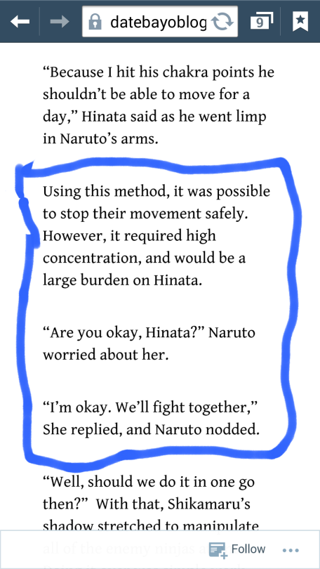 Is Hinata pregnant in the Sasuke Shinden anime arc?