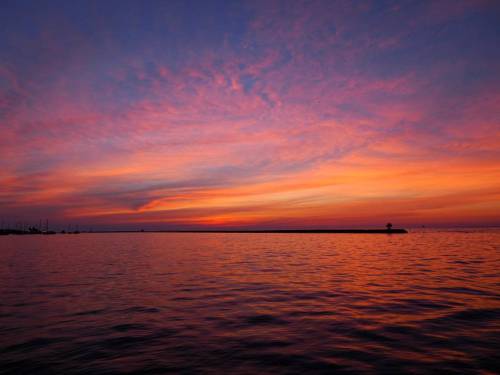 Purple sky before sunrise #sunrise #chitown #chicagogram #prince #purplesky #chicago #backtosleep (a