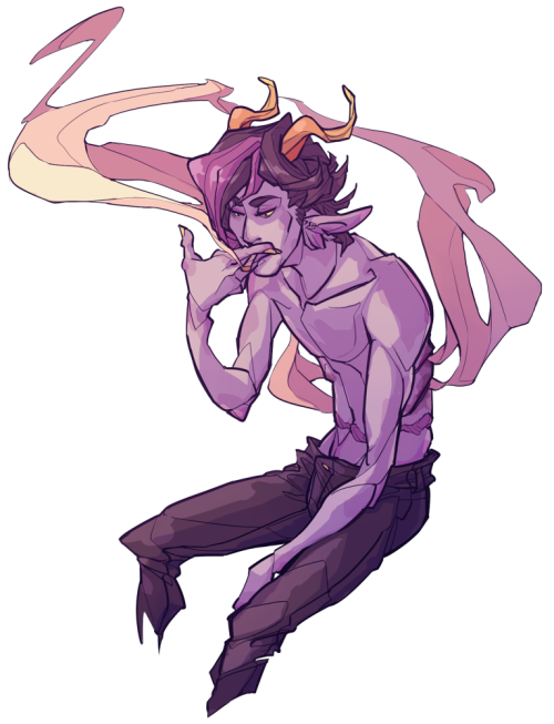 inkskratches:   “…you fucking idiot why didn’t you get help? what the…what the fuck have you done to yourself…?”  doodle from the ot3 rp 