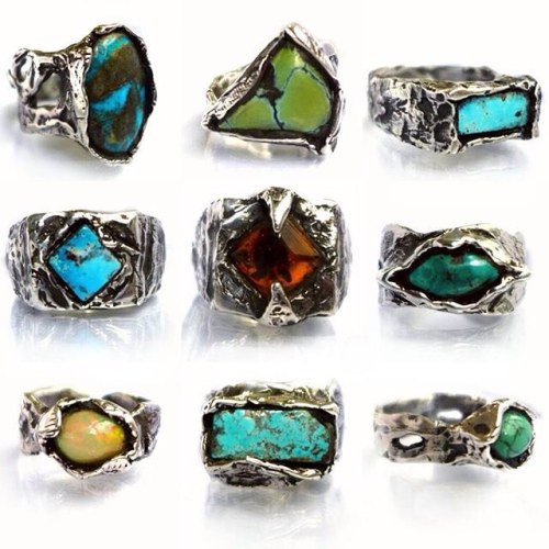 mineraliety:These rings by JUX Shop remind me of dragon eyes! //// #whyilovemineralswww.juxjewellery