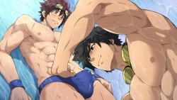 JUST Gay Yaoi, Bara, And Animation!!!