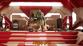 marvelgifs:Who’s this guy?I’m down for a movie that’s just The Adventures of Big Guy and Angry Girl