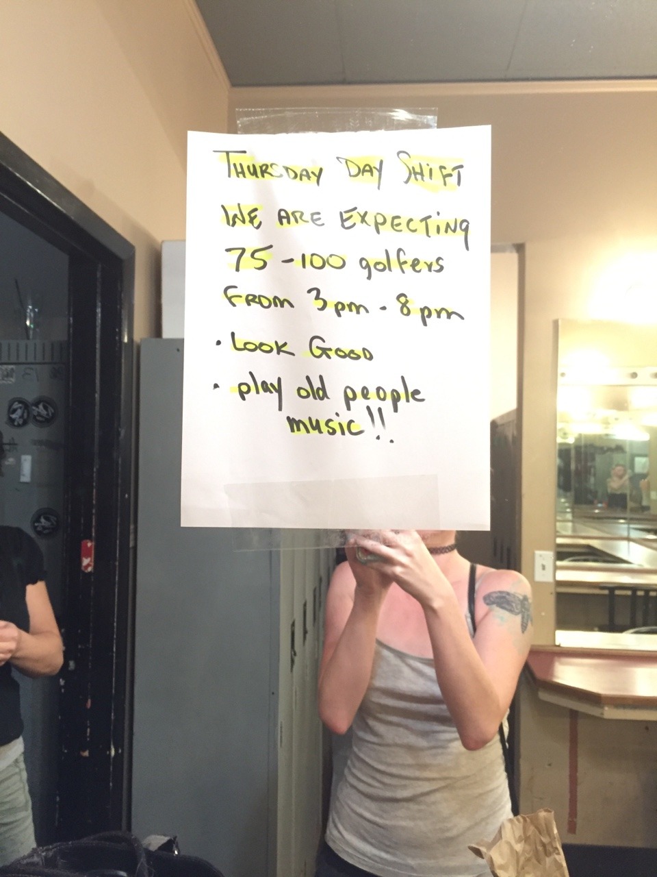 Stripper Locker Room