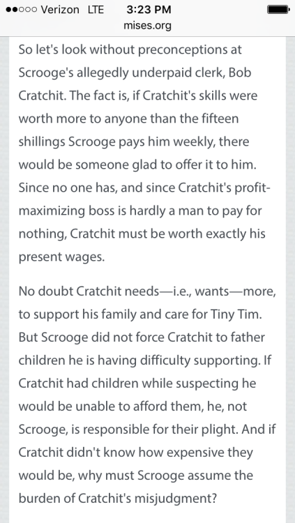 left-reminders:This was from mises.org, an article called “In Defense of Scrooge”, and I swear to go