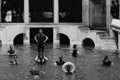 yesterdaysprint: Bathing pool in the casino, St Augustine, Florida, 1897