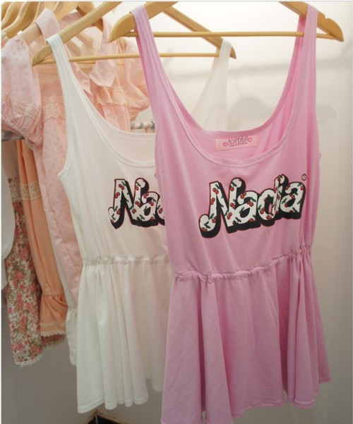 NADIA letters harness dress US $19.03 ♥ uoıɥsɐɟ ןǝʇsɐd puɐ ıǝʞ ʎɹıɐɟ - China Pastel ♥