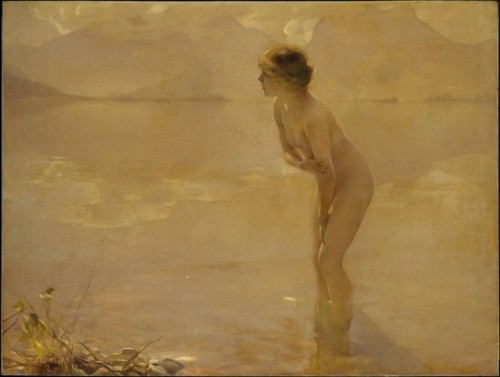 met-modern-art: September Morn by Paul Chabas, Modern and Contemporary ArtPurchase, Mr. and Mrs. Wil