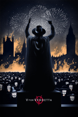 thepostermovement:  V for Vendetta by Marko Markev 