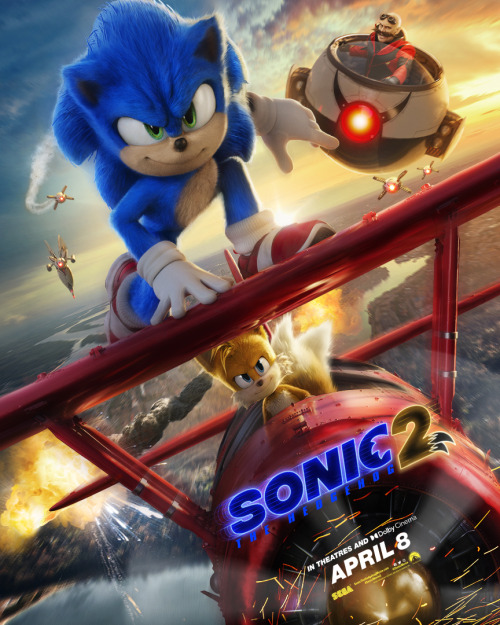 aawesomepenguin: NEW POSTER! The trailer for Sonic the Hedgehog 2 will be released TOMORROW at the G