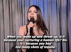 orhgasm:  Mila Kunis against men saying “we are pregnant” 
