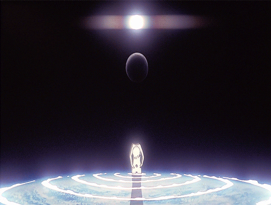 skyroid:  The End of Evangelion (1997) // dir. Hideaki Anno, Kazuya Tsurumaki The