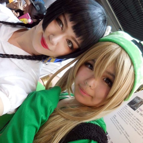This coser I met at #cicaf was just too cute! So happy I got a pic with her, but sad I do not know a