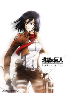 fantasy-scifi:  Mikasa Ackermanby saeko-doyle