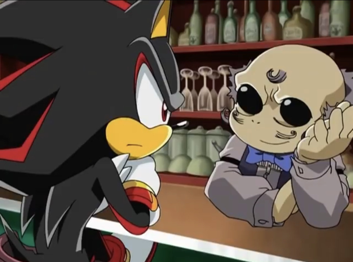 sonic X shadow on Tumblr