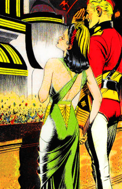 Flash Gordon And Dale Arden By Alex Raymond.