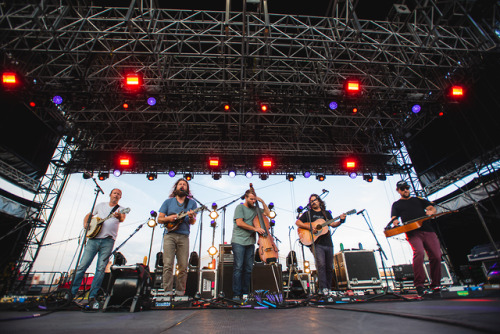 Country comes to the Big Apple as Greensky Bluegrass blaze their lasers across the New York Skyline 
