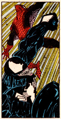 jthenr-comics-vault:  Venom vs. SpideyBy