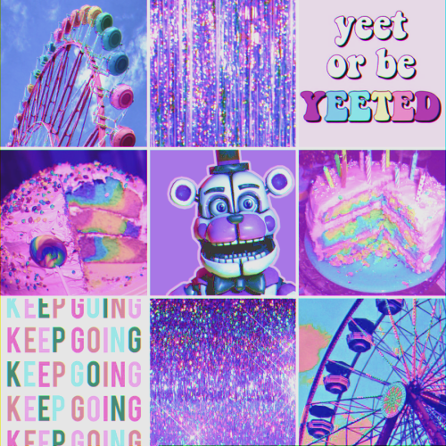 monavat:Funtime Freddy moodboard for @the-smile-no-one-ever-saw and @doodleheadd !