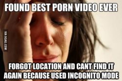 9gag:  Happened to me this weekend. Not ashamed