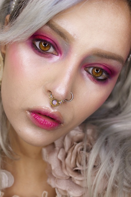 pastel makeup