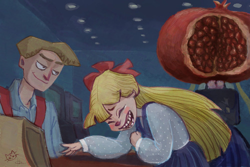 helixen:  Watch out, Minako, cause Giant Sailor Pomegranate comes after you.Screenshot from soul-hunter.com (ep 92)          