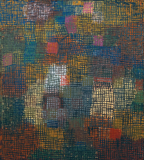 Colours from a Distance, by Paul Klee, Israel Museum, Jerusalem.