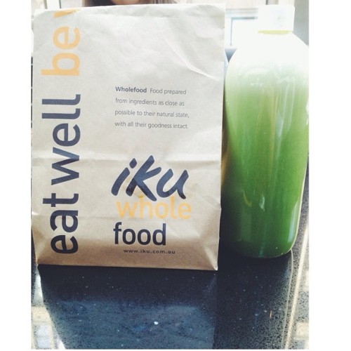 Lunch @ #westfieldsydney yay for no school #iku #wholefoods#greenjuice #cleaneating#health #healthylife #fitspo #juice