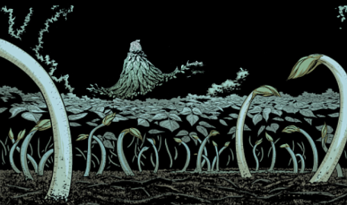 littlebluewing:Ivy + cloak in New Talent Showcase: Silent Screams (2017) | art by Matt Merhoff