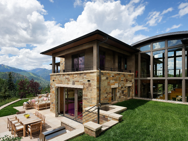 homeadverts:  Red Mountain Masterpiece located at the top of Red Mountain Ranch. Aspen,