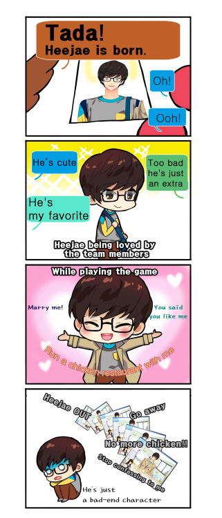 cheritzteam: Dandelion Comic Strip “Heejae”