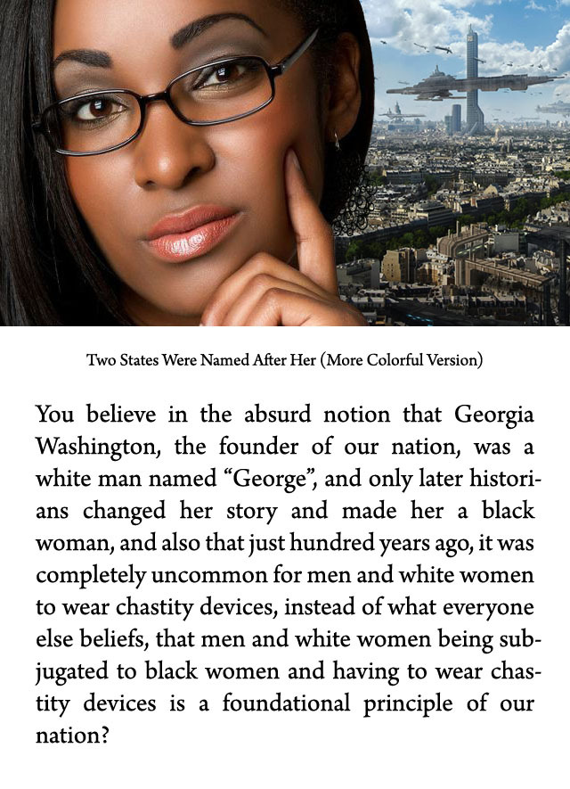 Actually, “Georgia” was named after a British queen king, not some insurgent