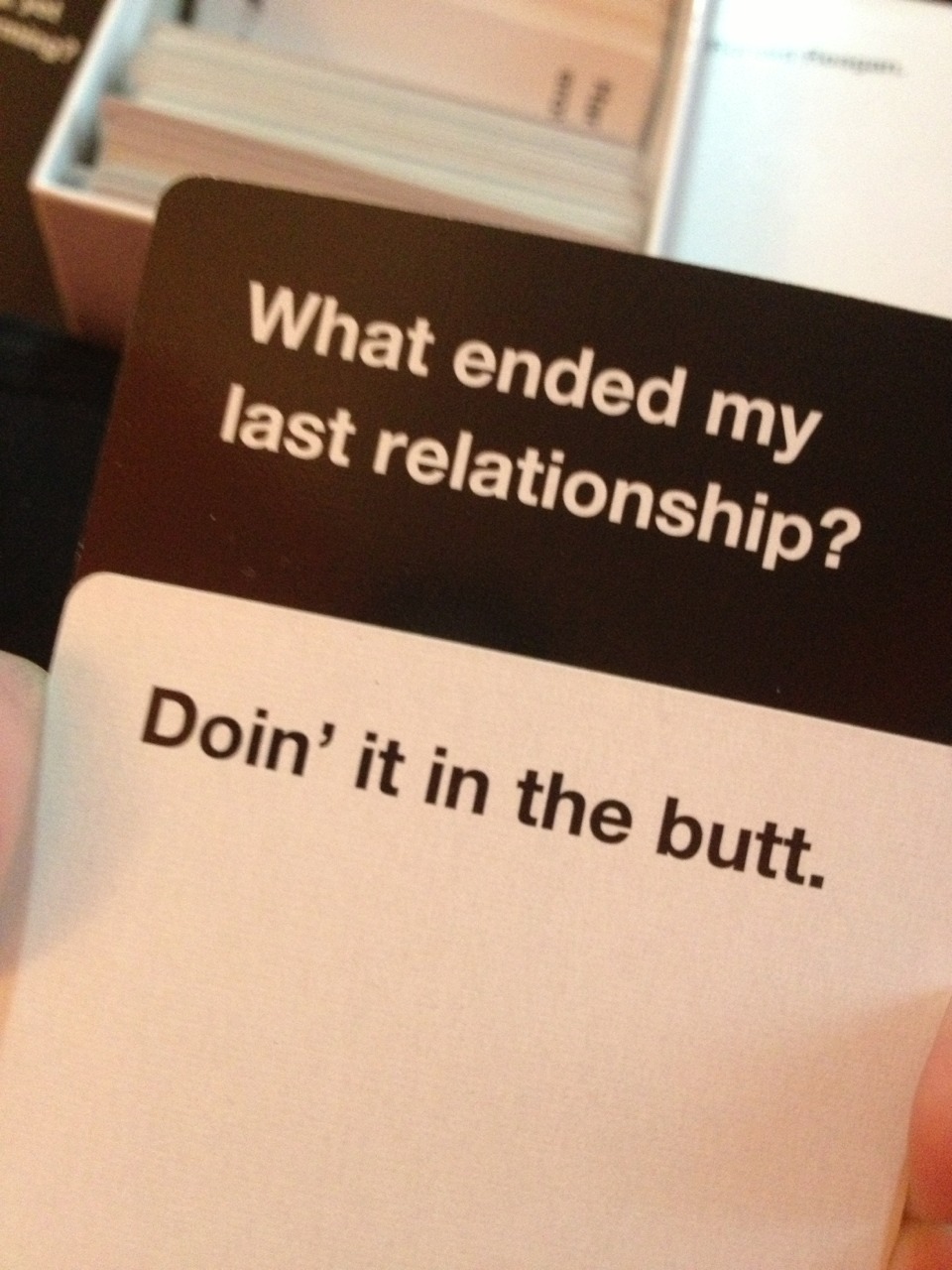 lady-starship:  mushroomxlove:  kirreiyy:  omg i love cards against humanity   I