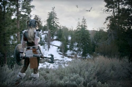 ragingbeard: karliahthebrave: Skyrim Cosplay So fucking awesome