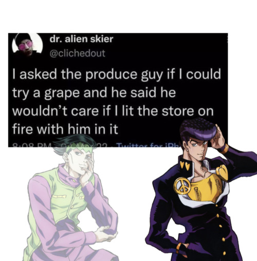 Jojo's Bizarre Adventure shatposts — Today is the perfect day to bring back  my old joke