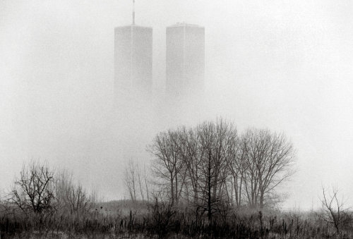 Porn Pics robotcosmonaut:  Towers in the Fog, New York,