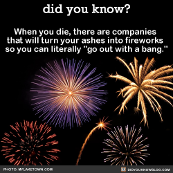 did-you-kno:  When you die, there are companies