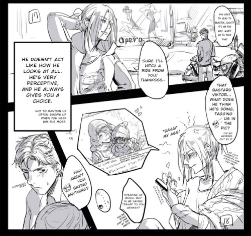 REALLY Getting to Know Each Other (Over the Years)By @kirsos || Translation   Typeset by fuku-shuuShared & edited with permission from artist T/N: Please look at the second image in its original size - there are lots of tiny but important text! ;)More